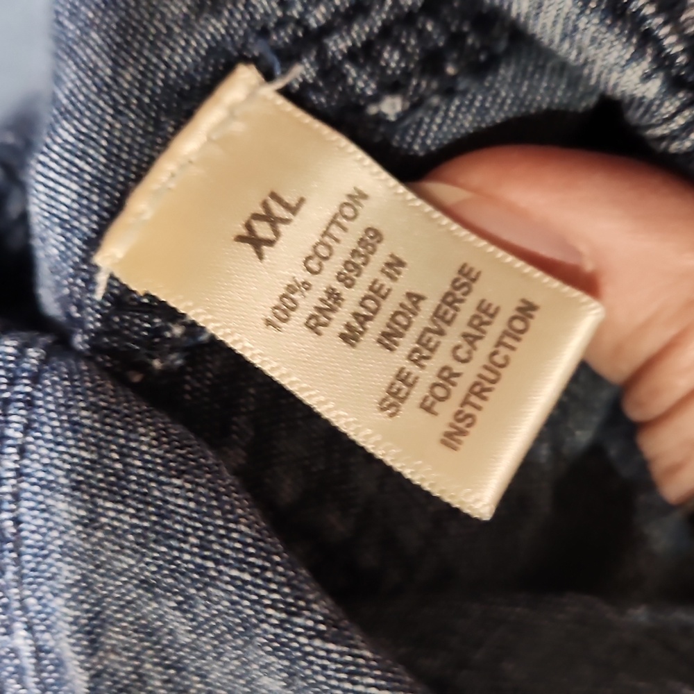 Studio West Patchwork Denim Maxi Skirt - image 6